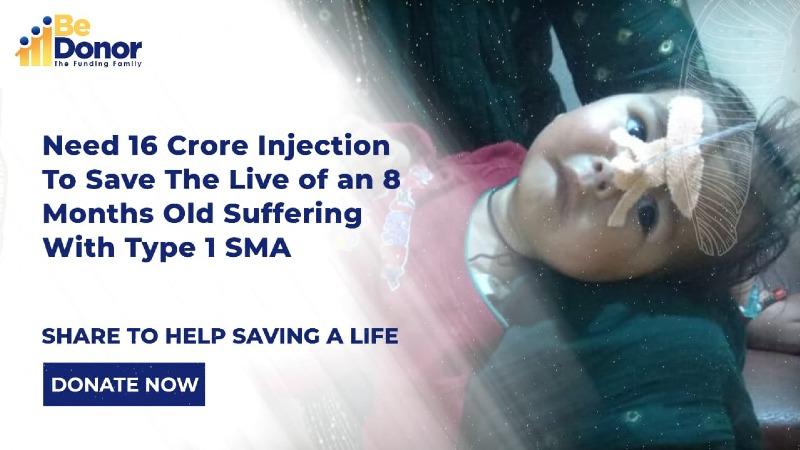 Save my daughter Akshita suffering with SMA Type 1 Life Threatening Disease